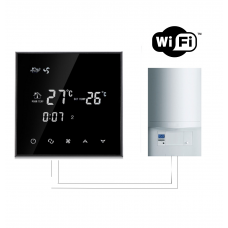 WiFi терморегулятор программируемый для котлов (газовых и електрических) и сервоприводов Beok TGT70 WiFi